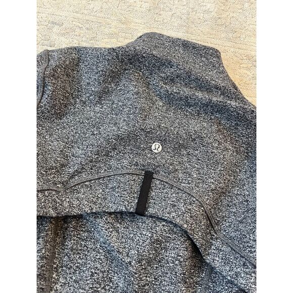 Lululemon Define Jacket Luon Heathered Black Size 6 Gray - Picture 4 of 6